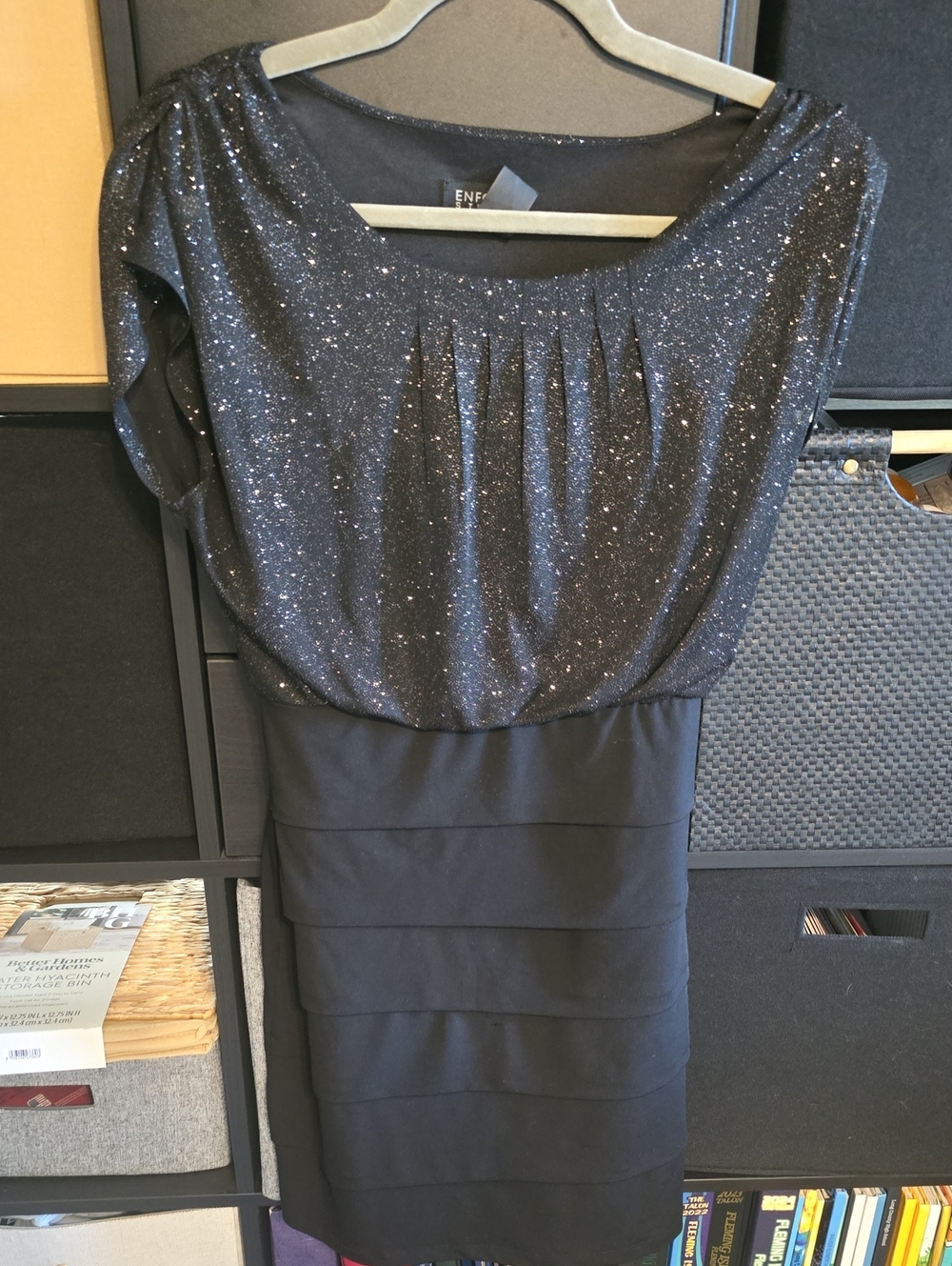 Sparkle Black Cocktail Dress